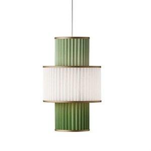 LE KLINT - PLIVELLO 111 - PENDEL LAMPE - WHITE/GREEN